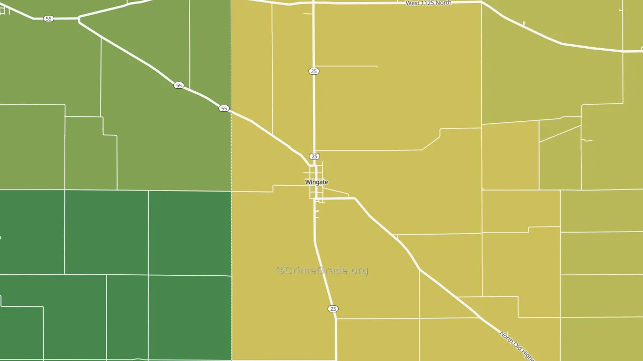 47994, IN Map of Theft Rates