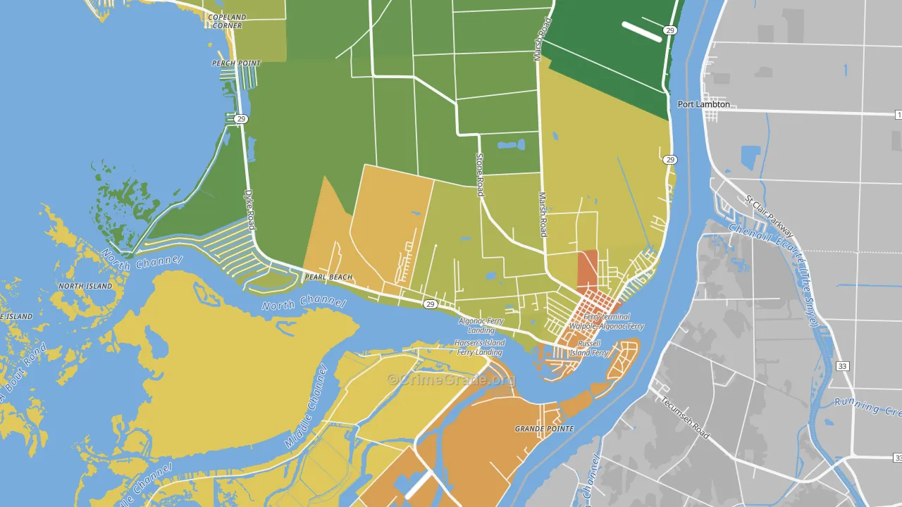 48001, MI Map of Theft Rates
