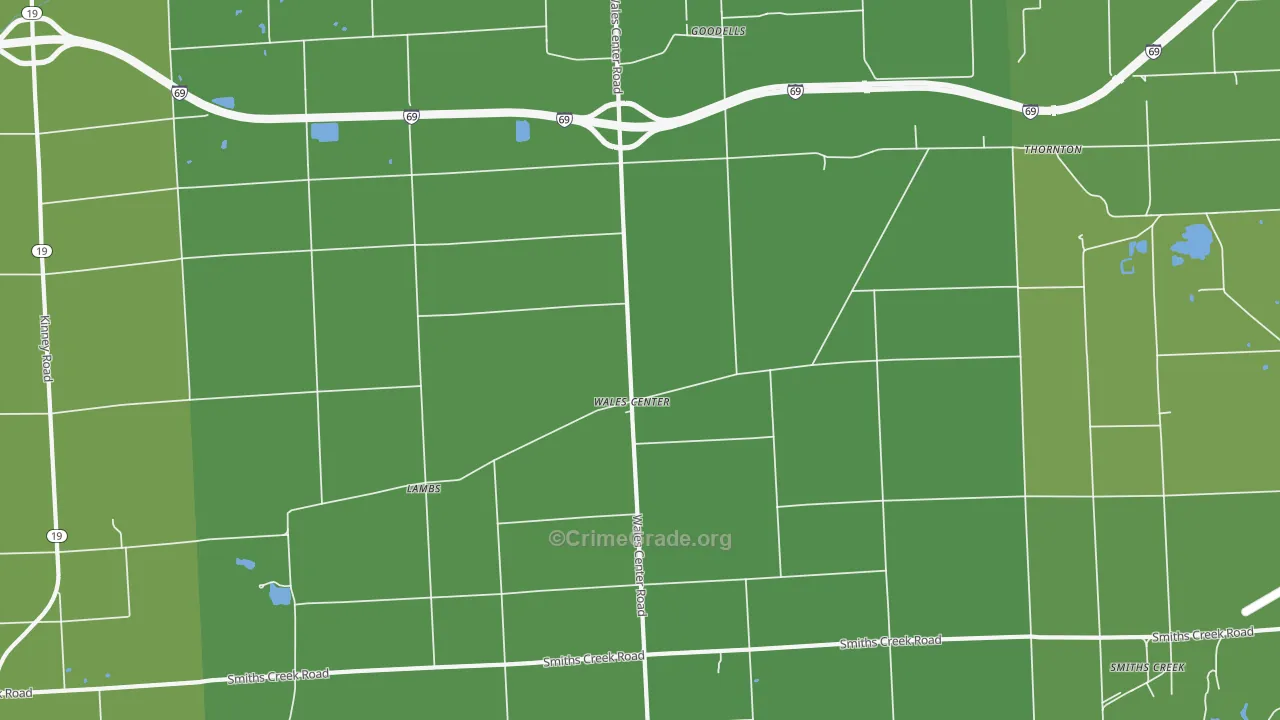 48027, MI Map of Theft Rates