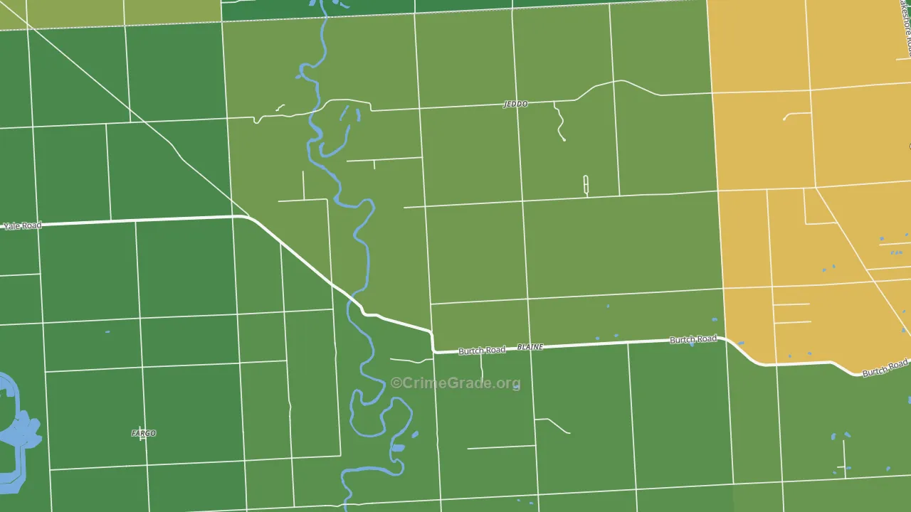 48032, MI Map of Theft Rates