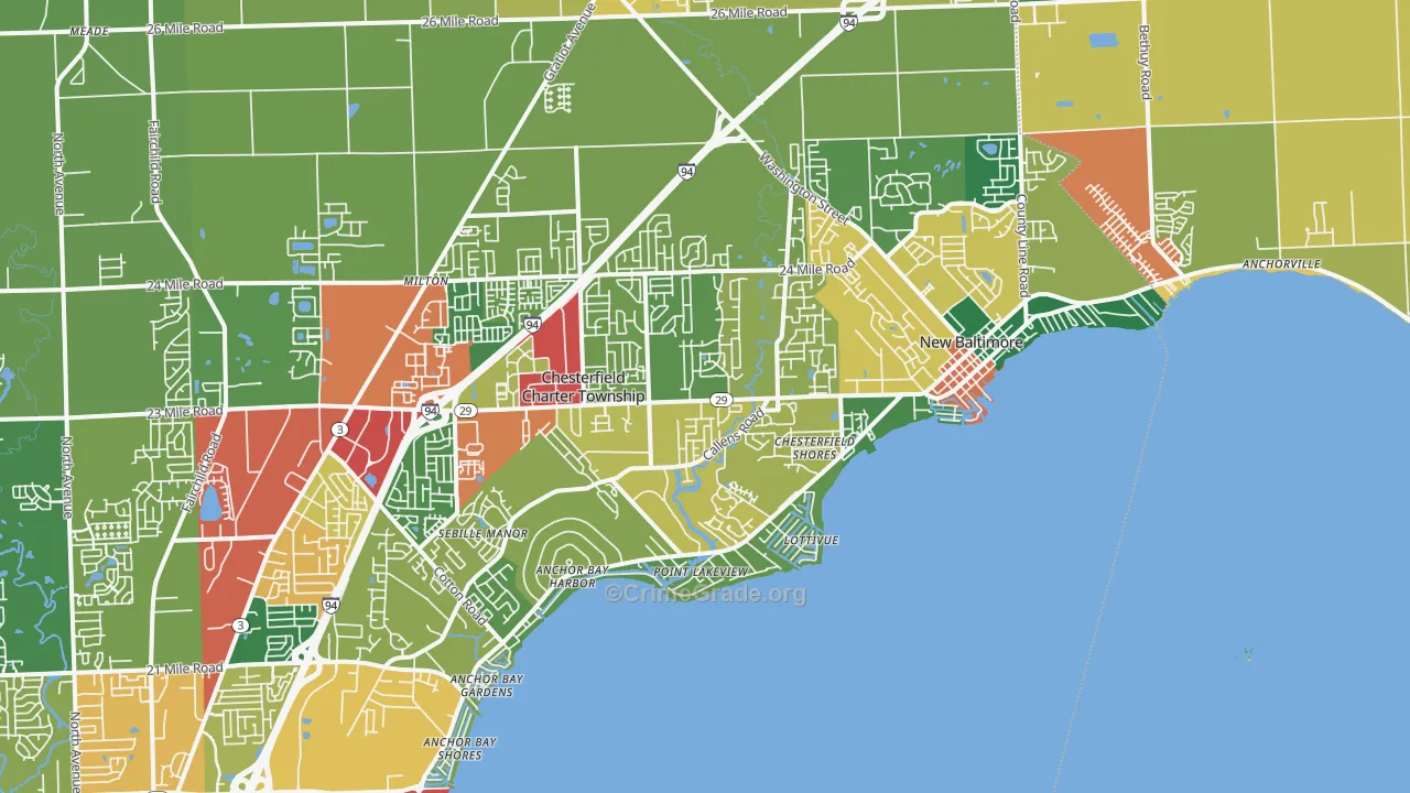 48047, MI Map of Theft Rates