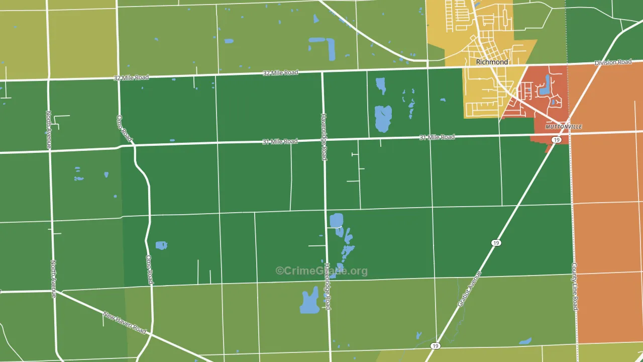 48050, MI Map of Theft Rates