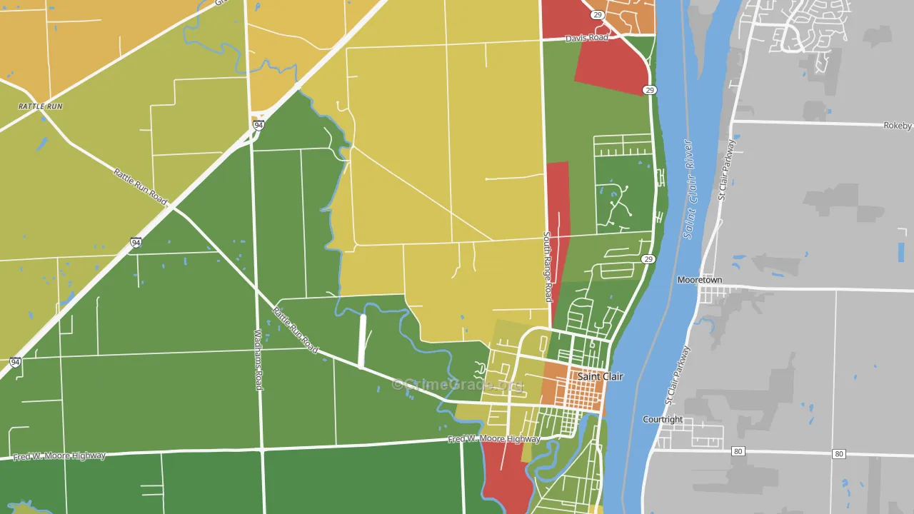 48079, MI Map of Theft Rates