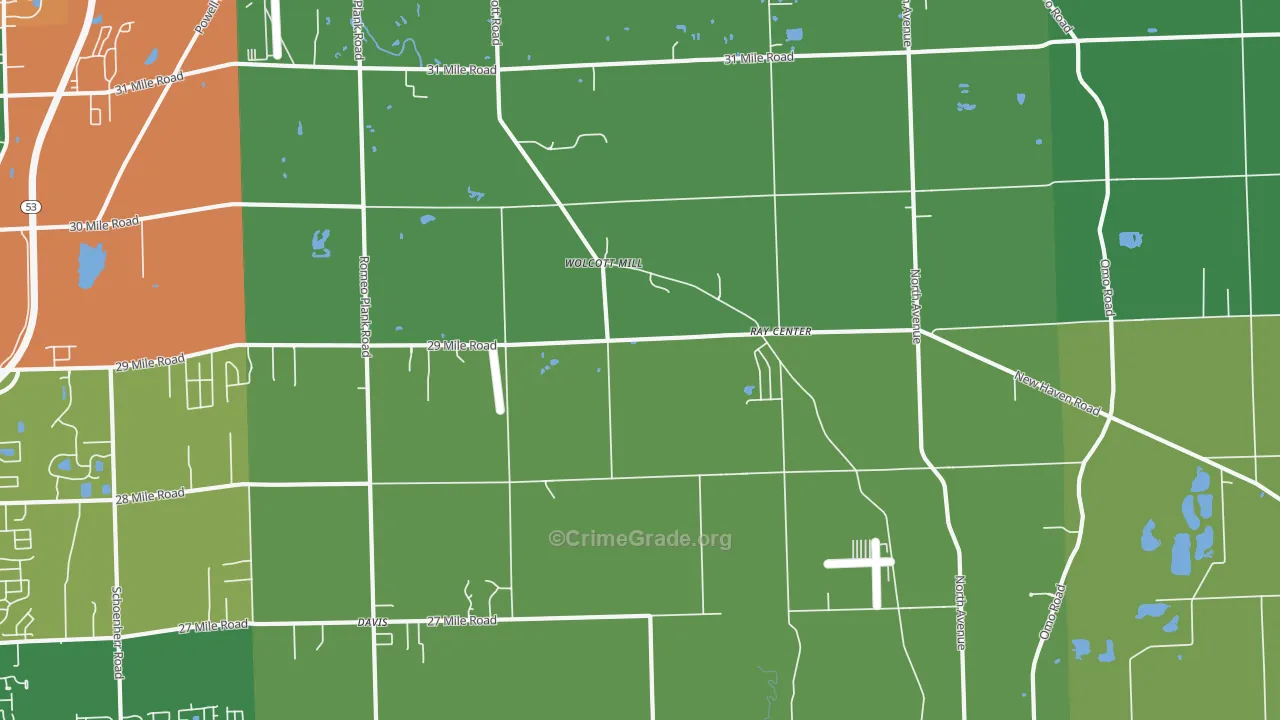 48096, MI Map of Theft Rates