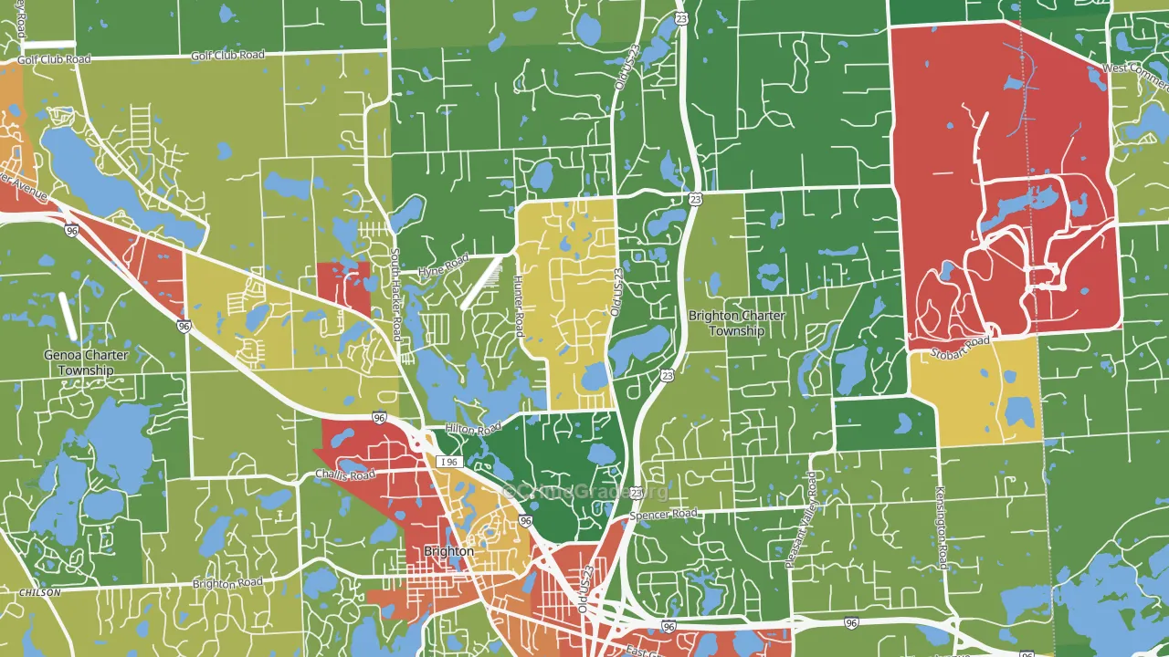 48114, MI Map of Theft Rates