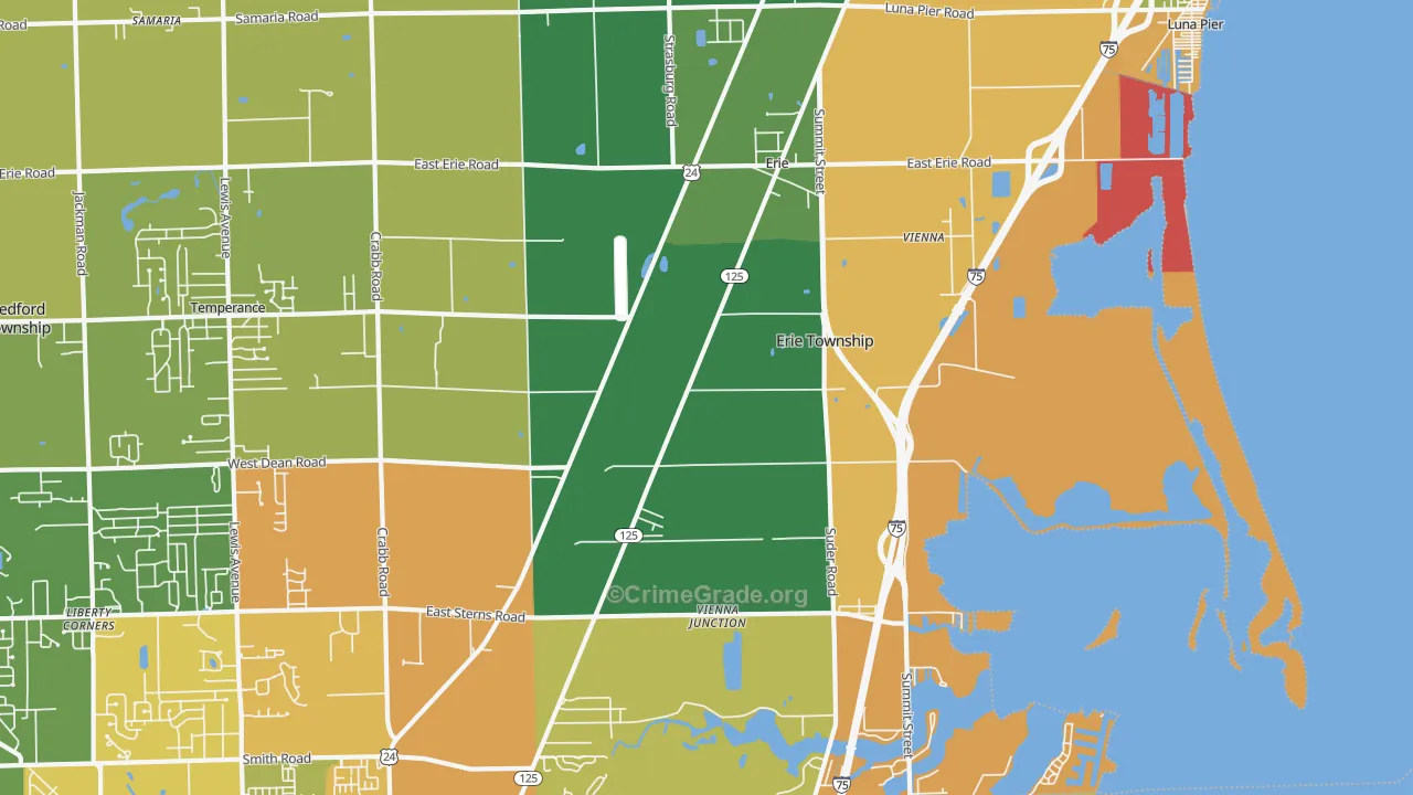 48133, MI Map of Theft Rates