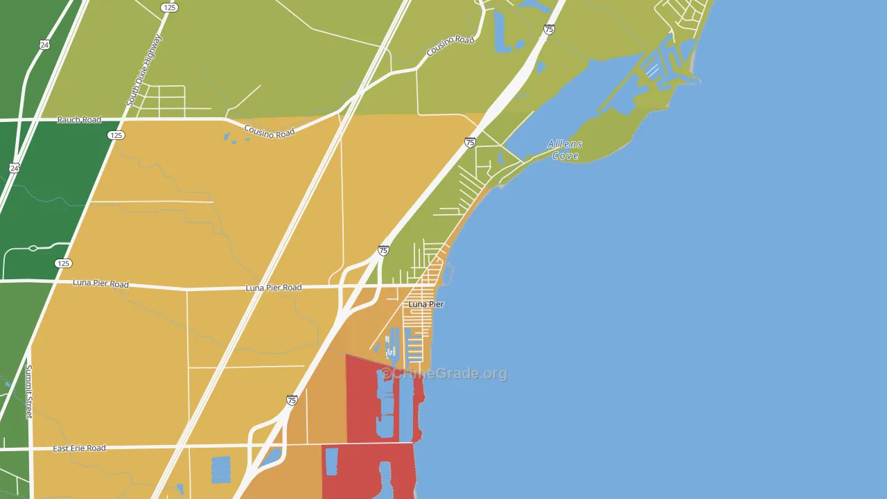 48157, MI Map of Theft Rates