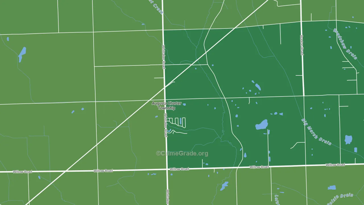 48190, MI Map of Theft Rates