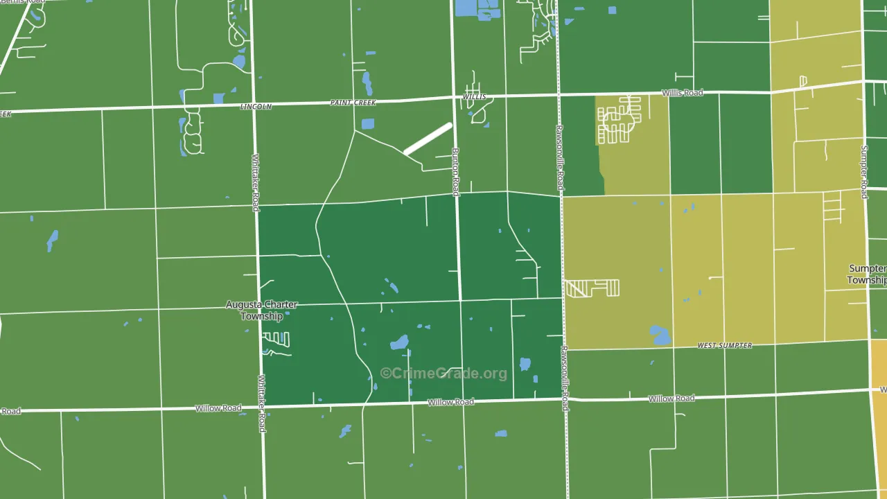 48191, MI Map of Theft Rates