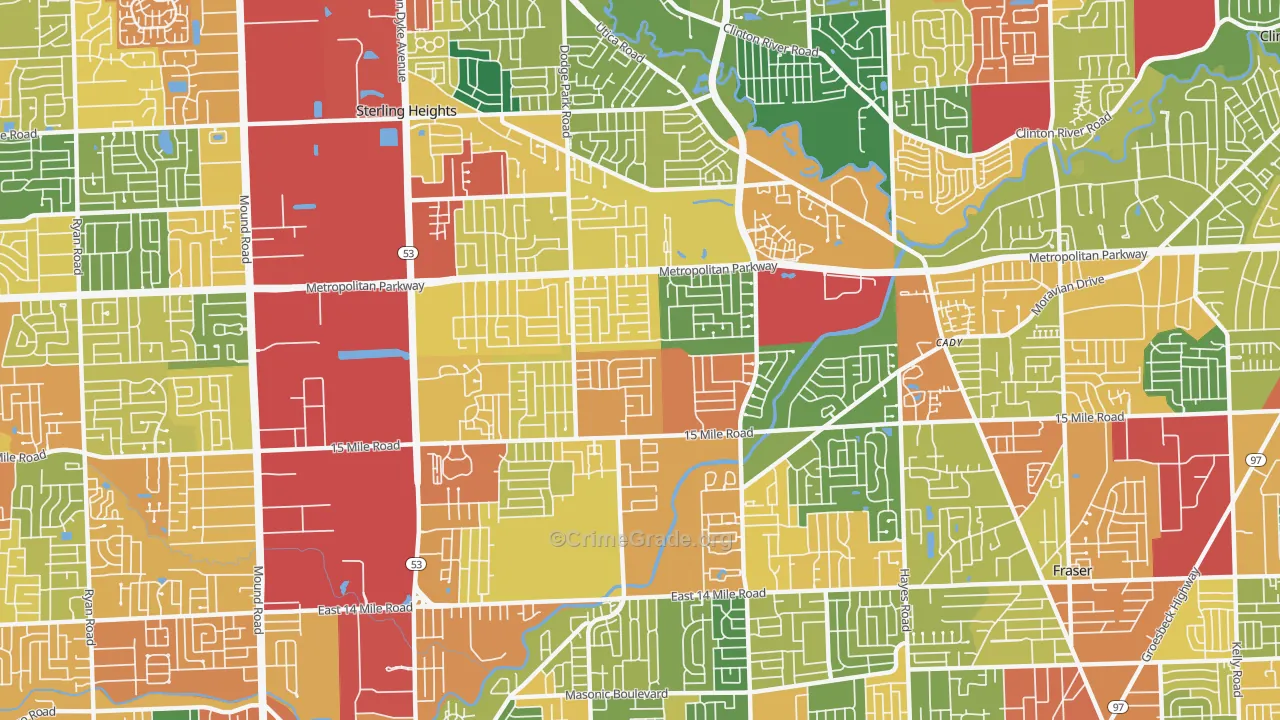 48312, MI Map of Theft Rates