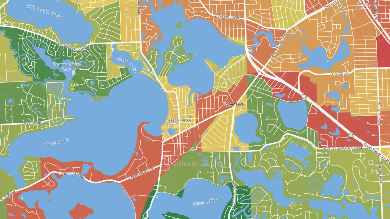 48320, MI Map of Theft Rates