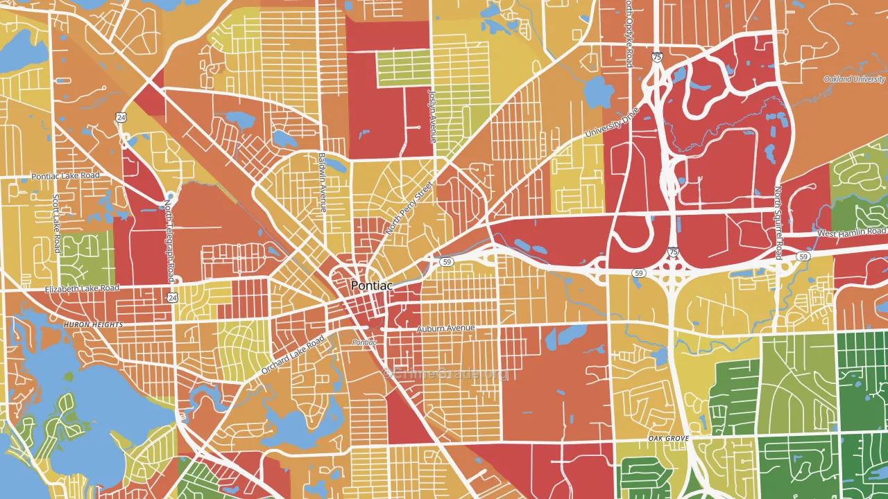 48342, MI Map of Theft Rates
