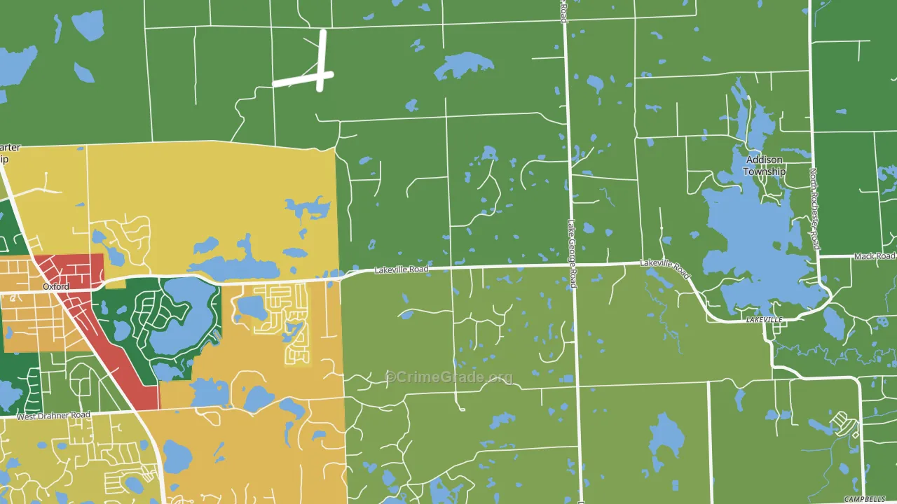 48370, MI Map of Theft Rates