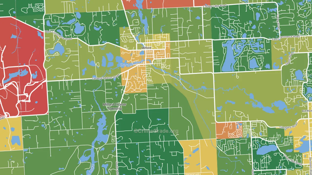 48381, MI Map of Theft Rates