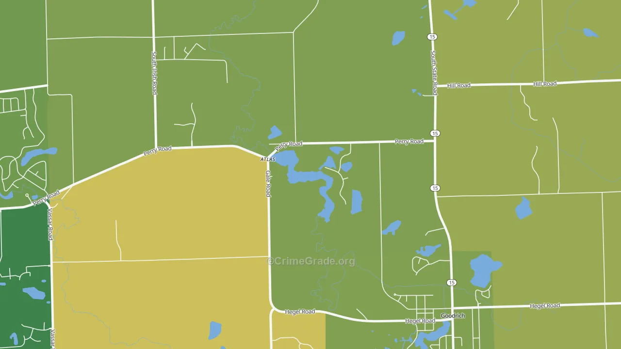 48411, MI Map of Theft Rates