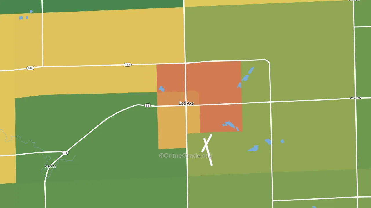 48413, MI Map of Theft Rates