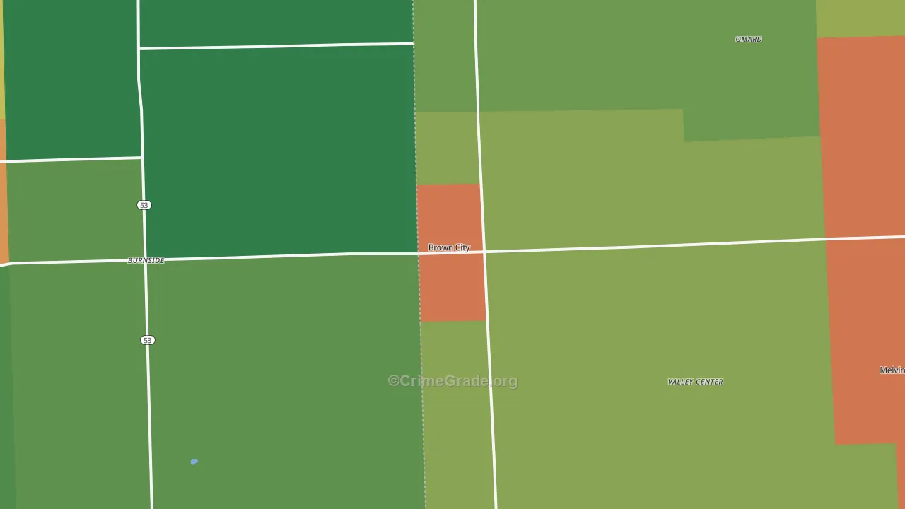 48416, MI Map of Theft Rates