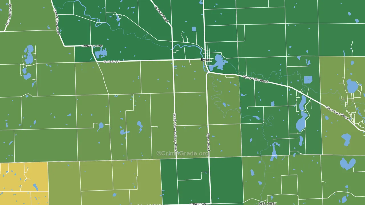 48418, MI Map of Theft Rates
