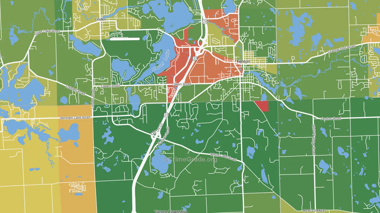 48430, MI Map of Theft Rates