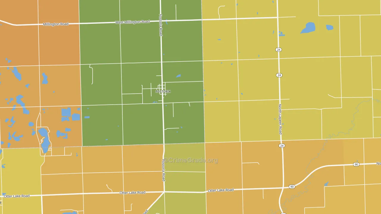 48435, MI Map of Theft Rates