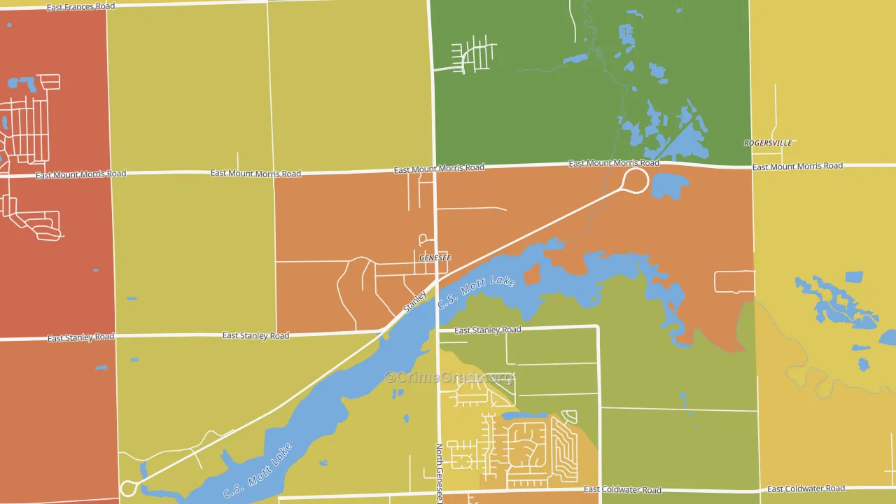 48437, MI Map of Theft Rates