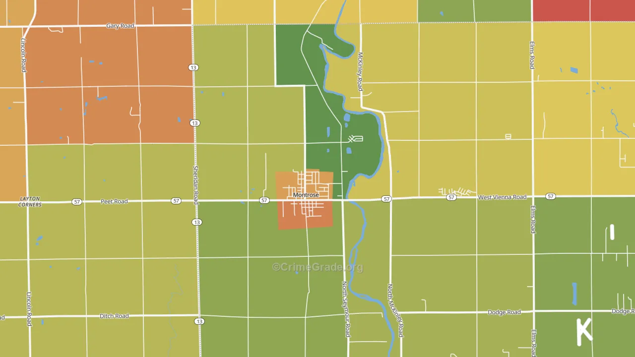 48457, MI Map of Theft Rates
