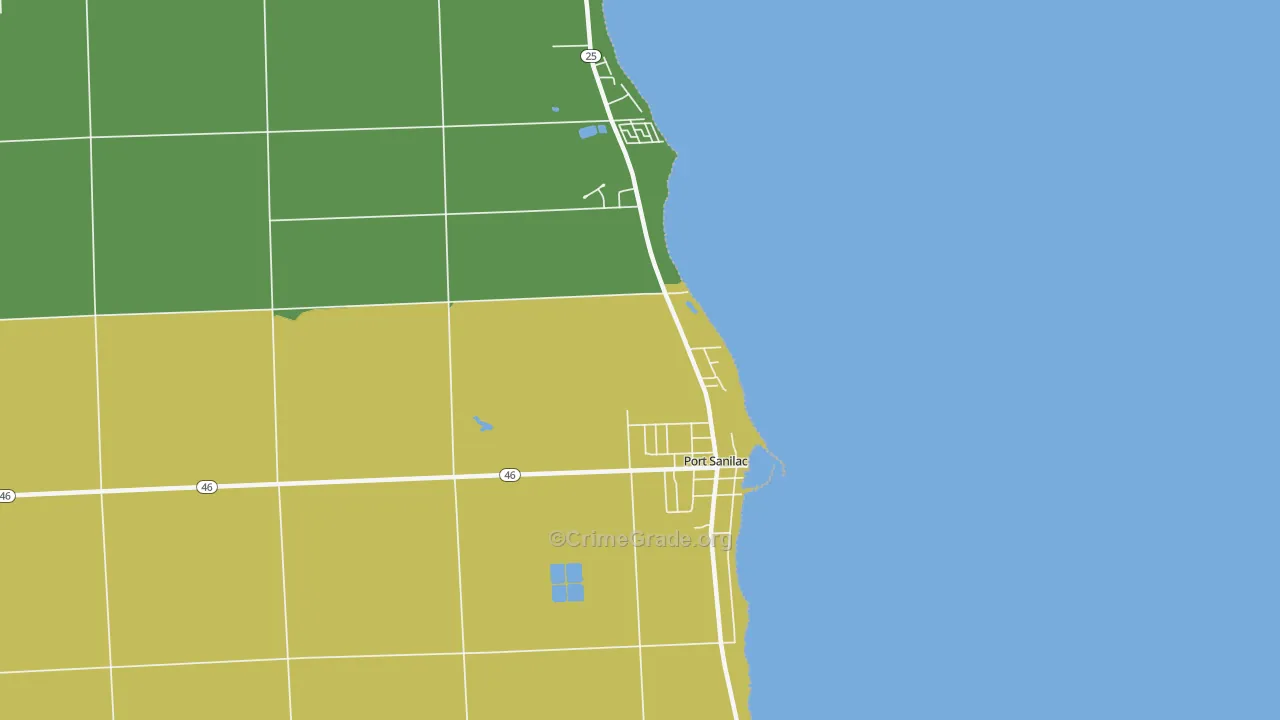 48469, MI Map of Theft Rates