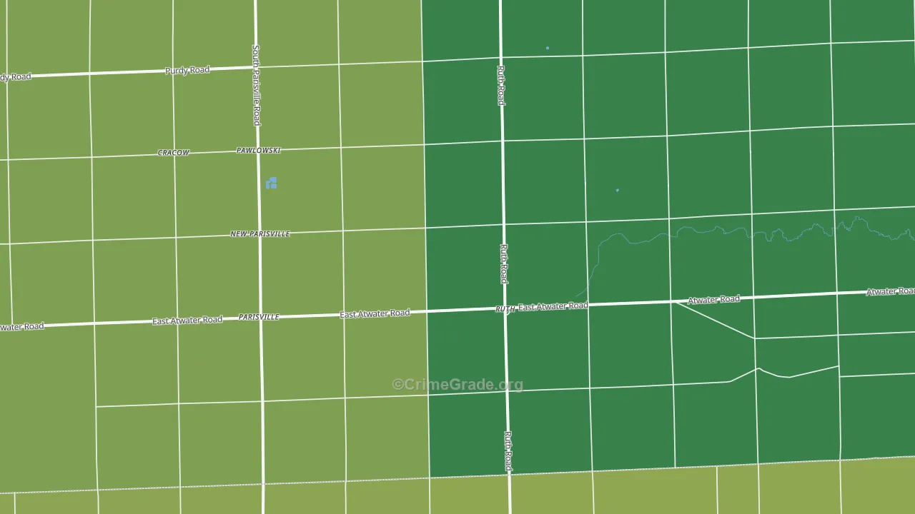 48470, MI Map of Theft Rates