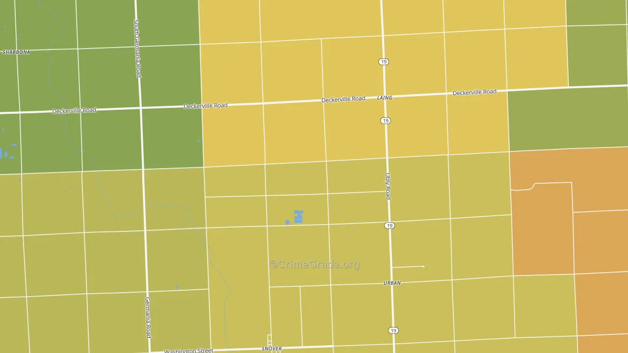 48472, MI Map of Theft Rates