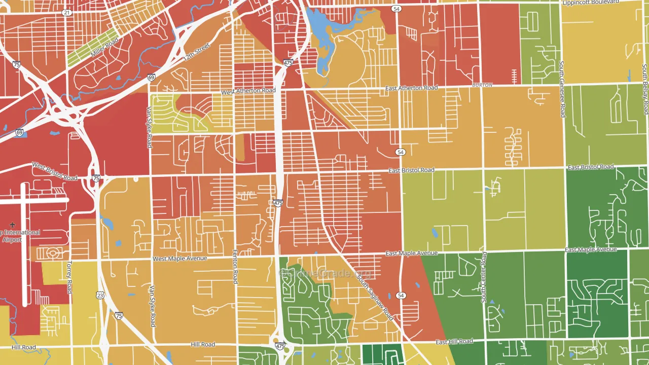 48529, MI Map of Theft Rates
