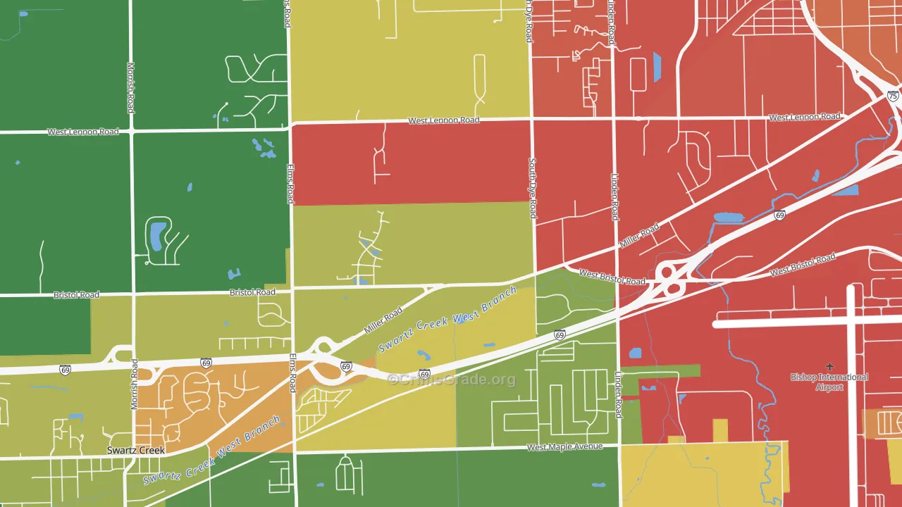 48554, MI Map of Theft Rates