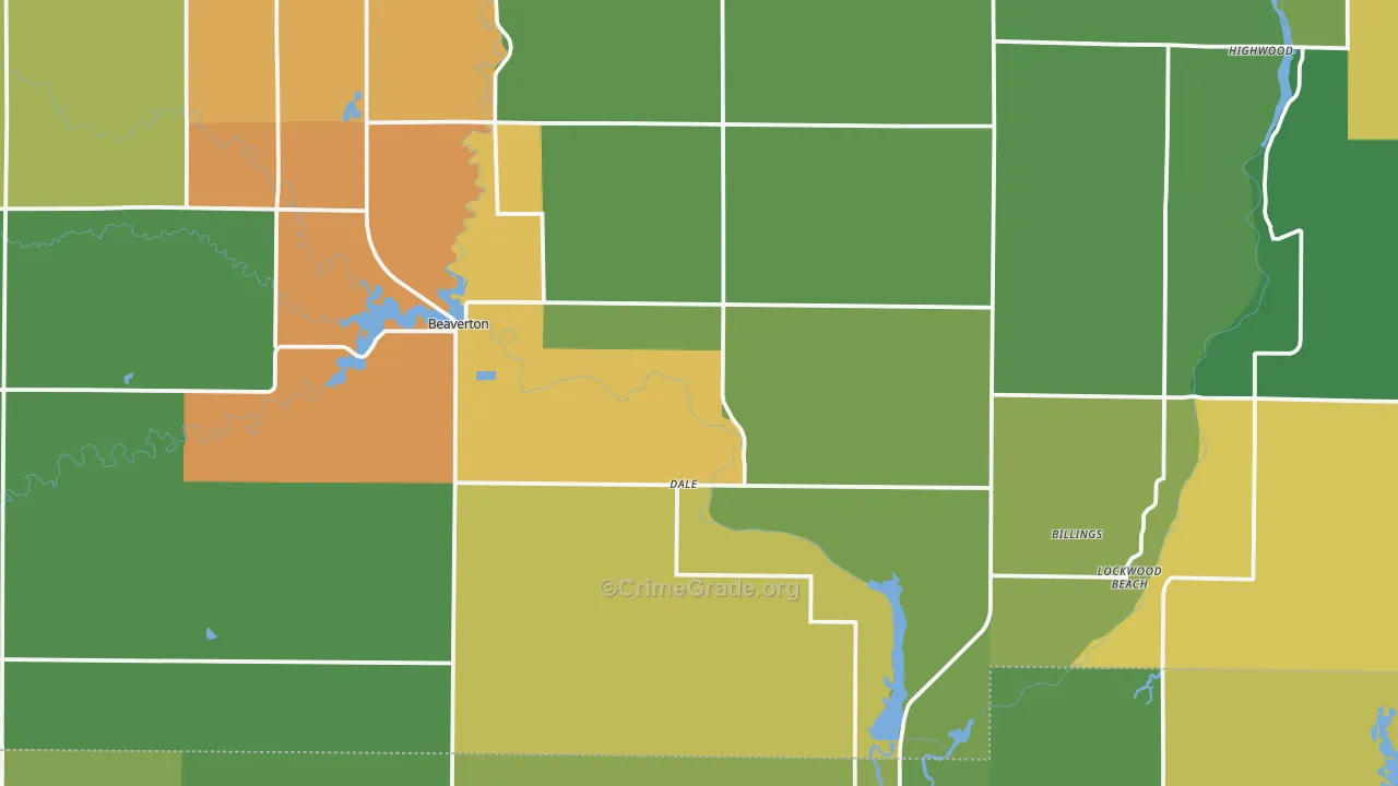 48612, MI Map of Theft Rates