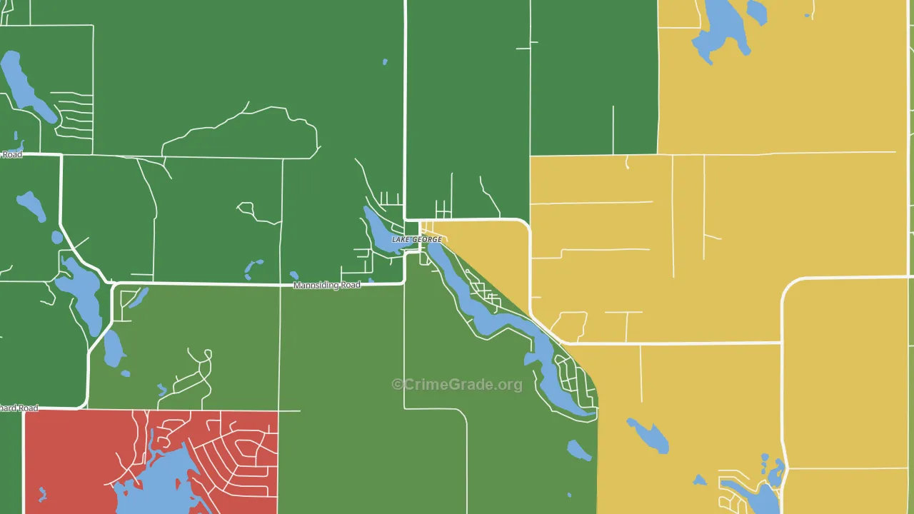 48633, MI Map of Theft Rates
