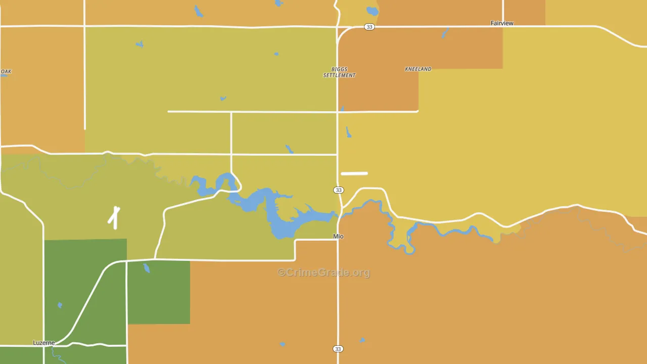 48647, MI Map of Theft Rates