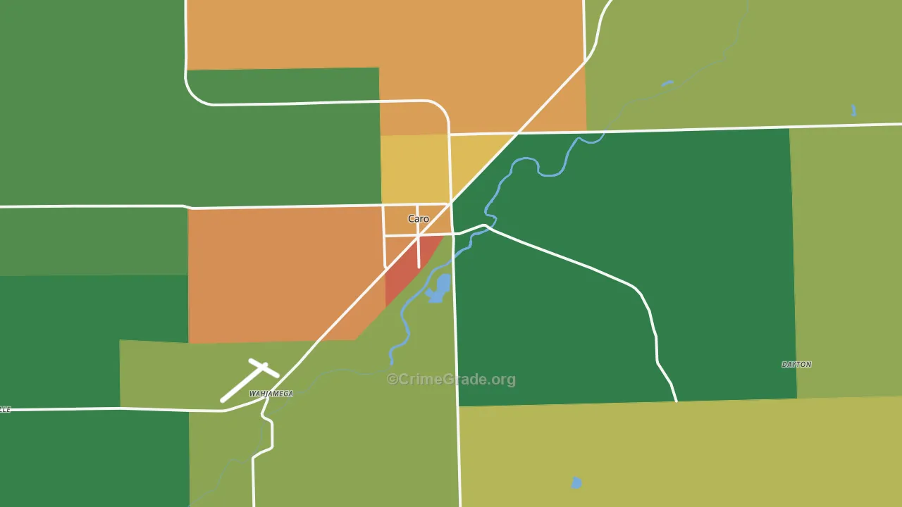 48723, MI Map of Theft Rates