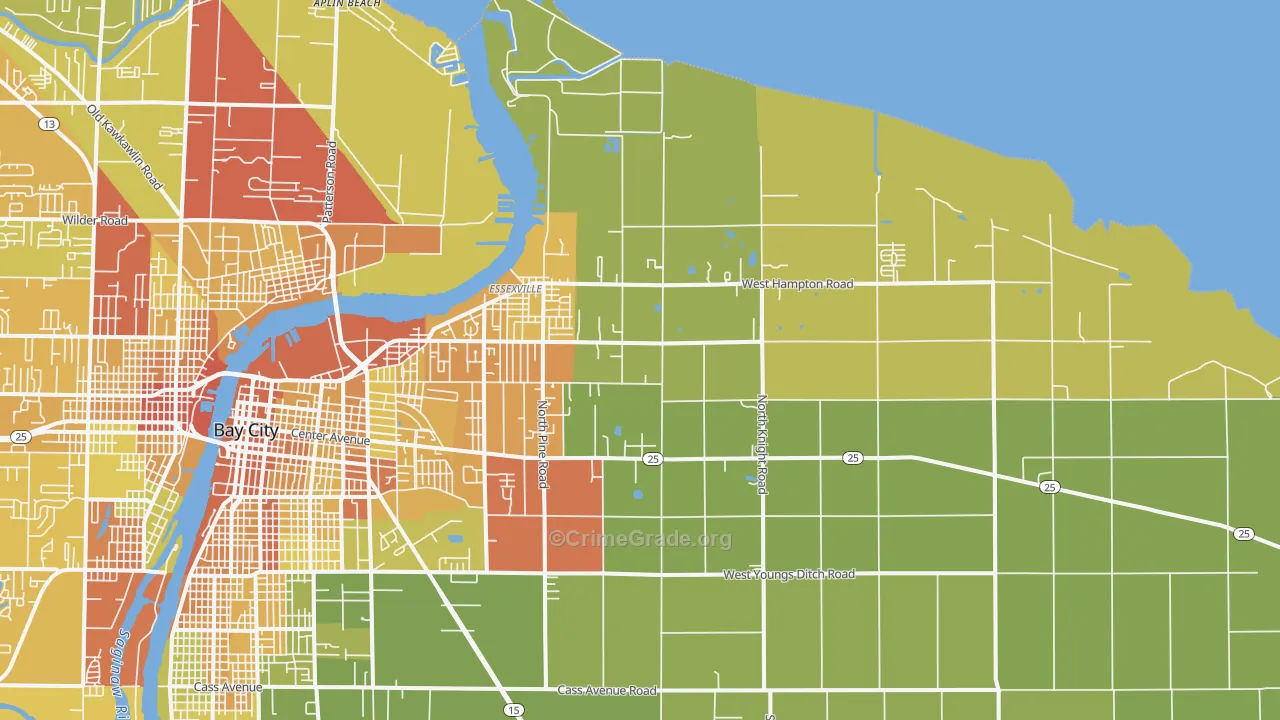 48732, MI Map of Theft Rates