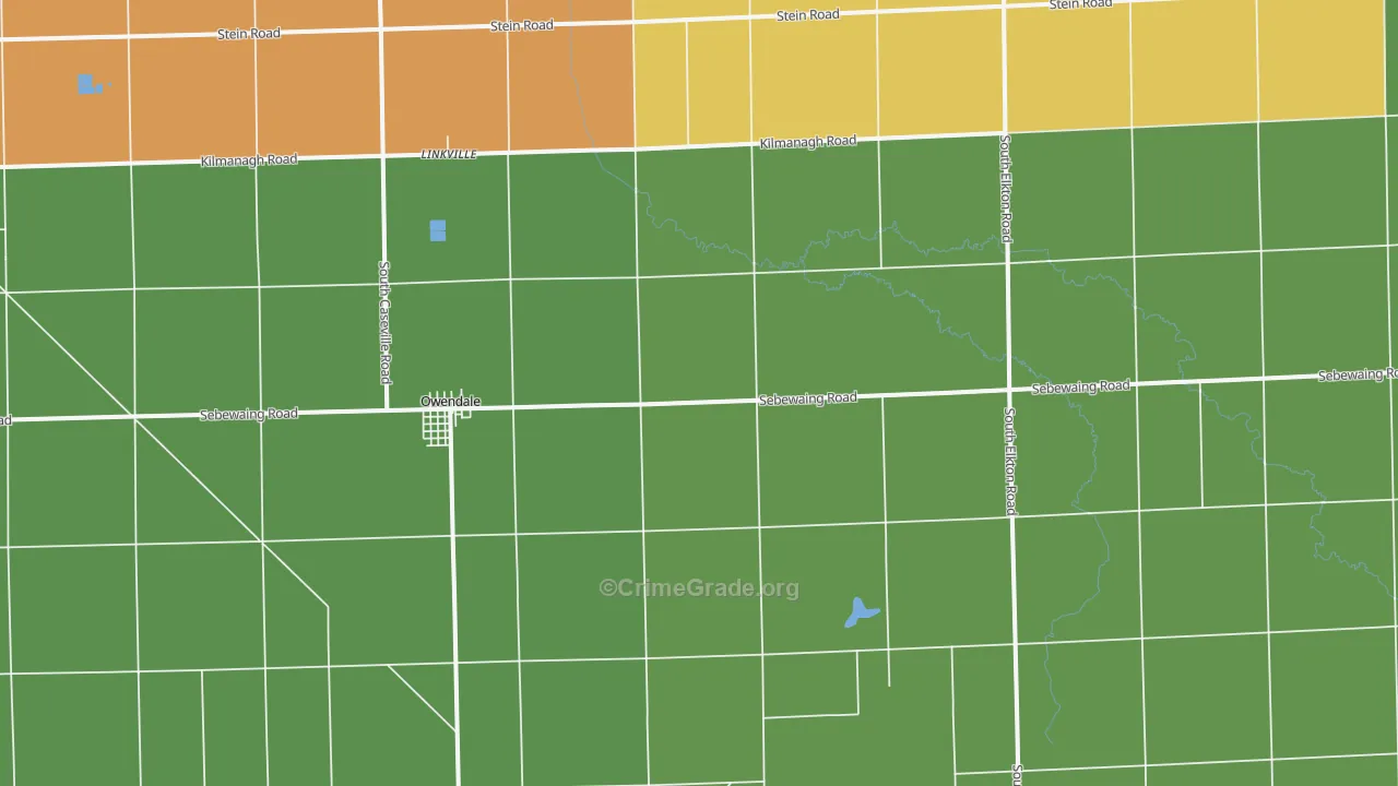 48754, MI Map of Theft Rates
