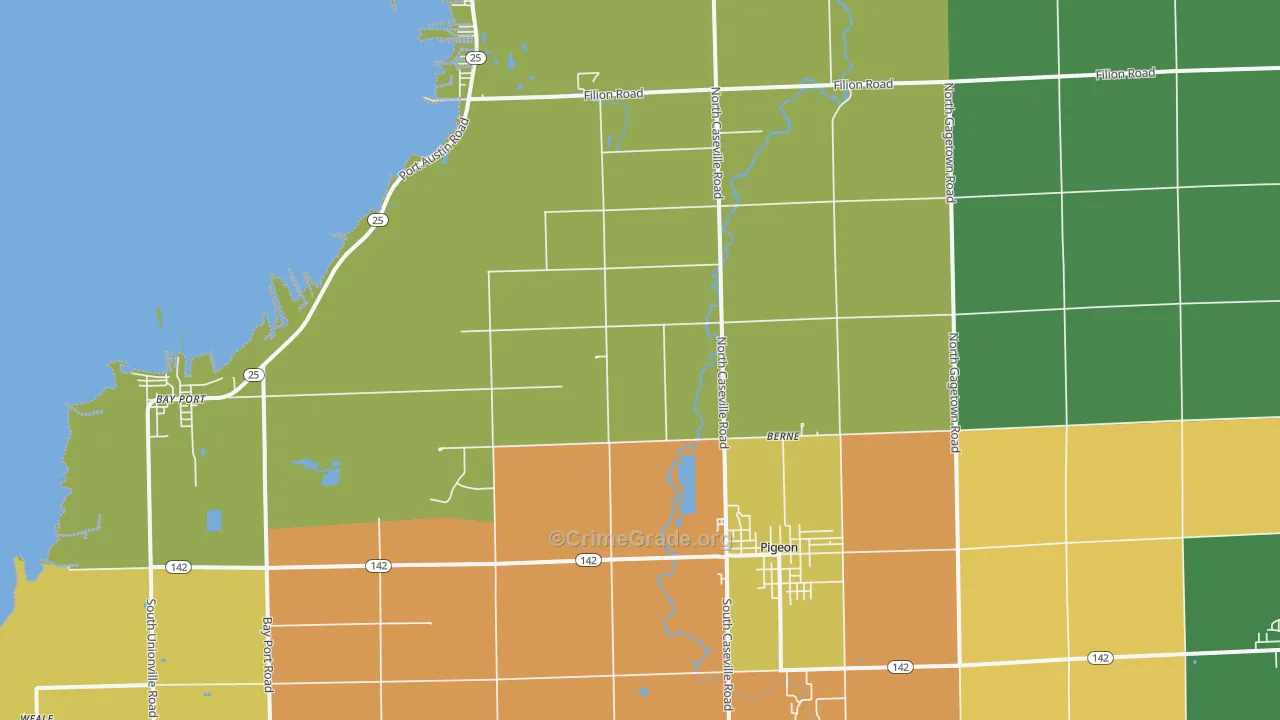 48755, MI Map of Theft Rates