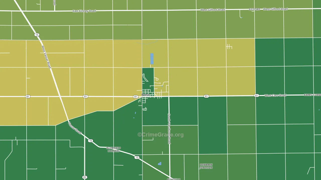 48757, MI Map of Theft Rates
