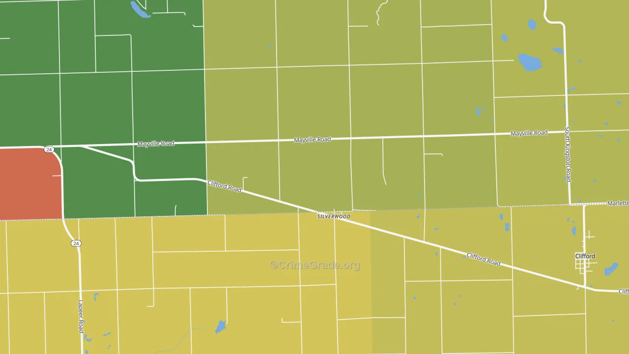 48760, MI Map of Theft Rates