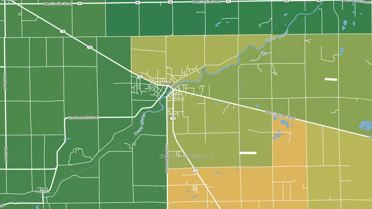 48768, MI Map of Theft Rates