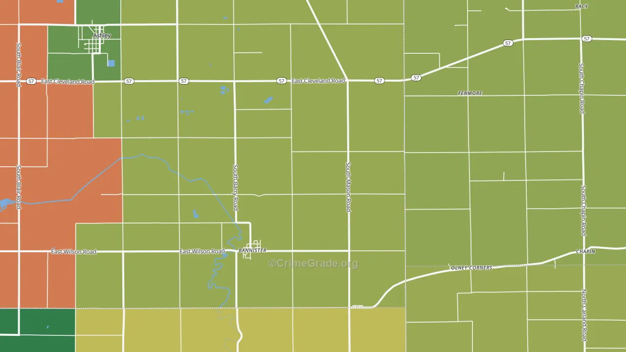 48807, MI Map of Theft Rates