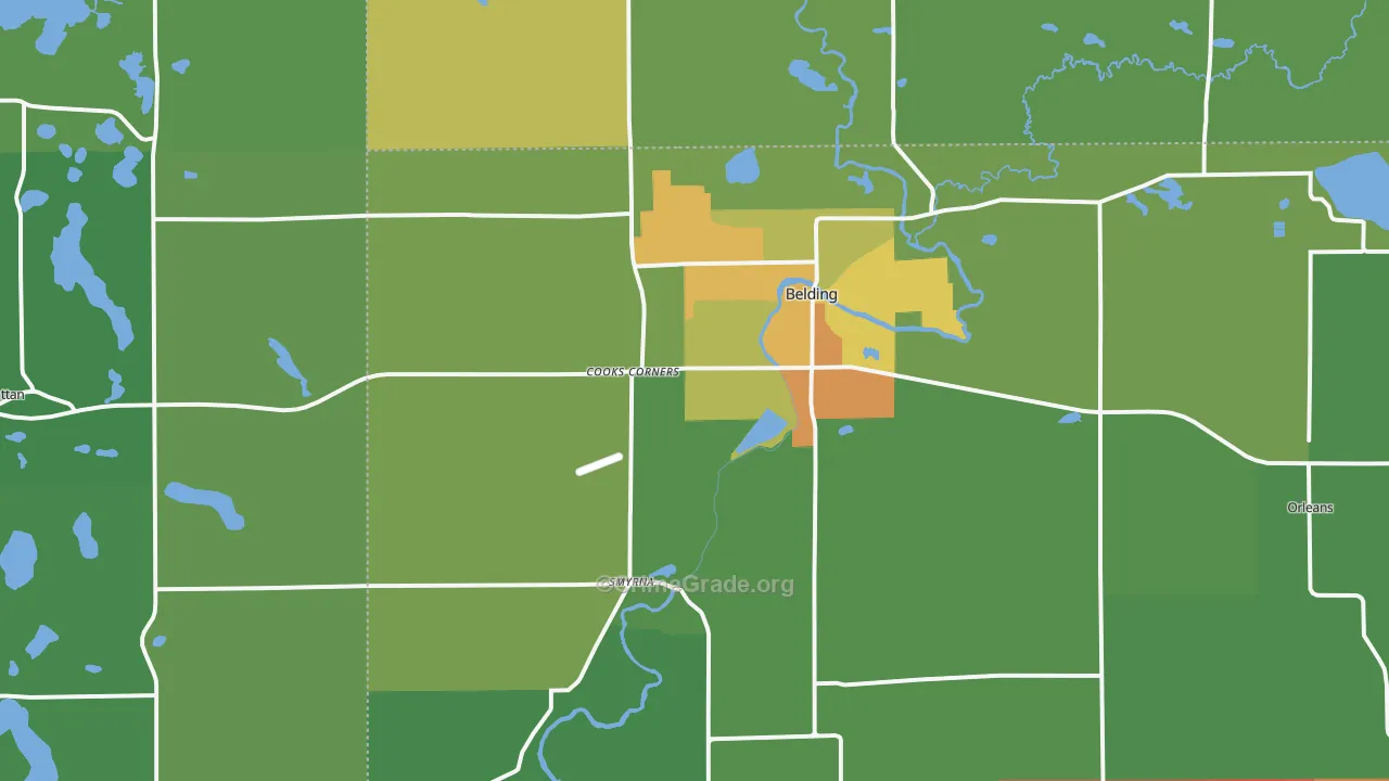 48809, MI Map of Theft Rates