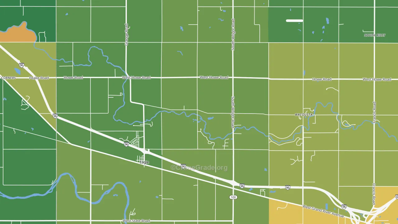 48822, MI Map of Theft Rates