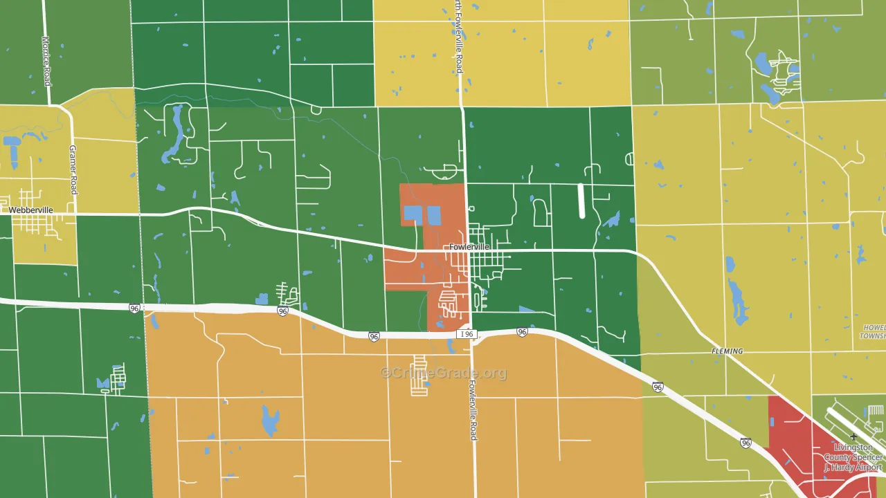 48836, MI Map of Theft Rates