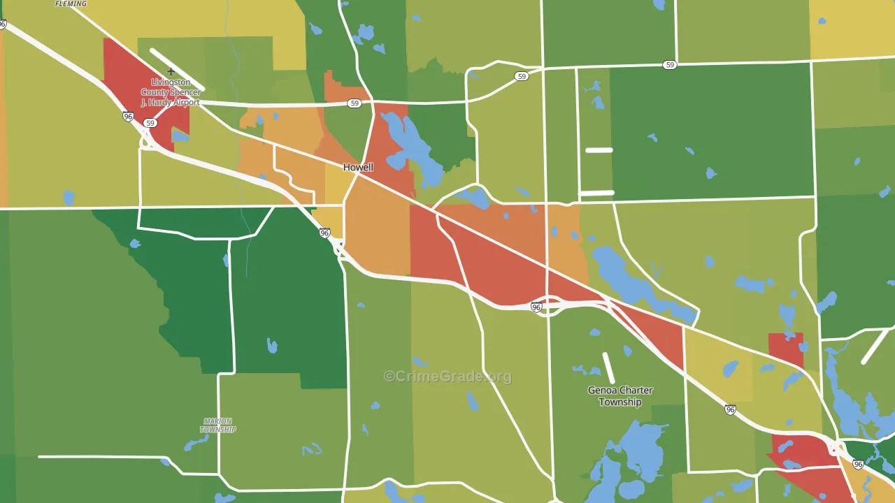 48843, MI Map of Theft Rates