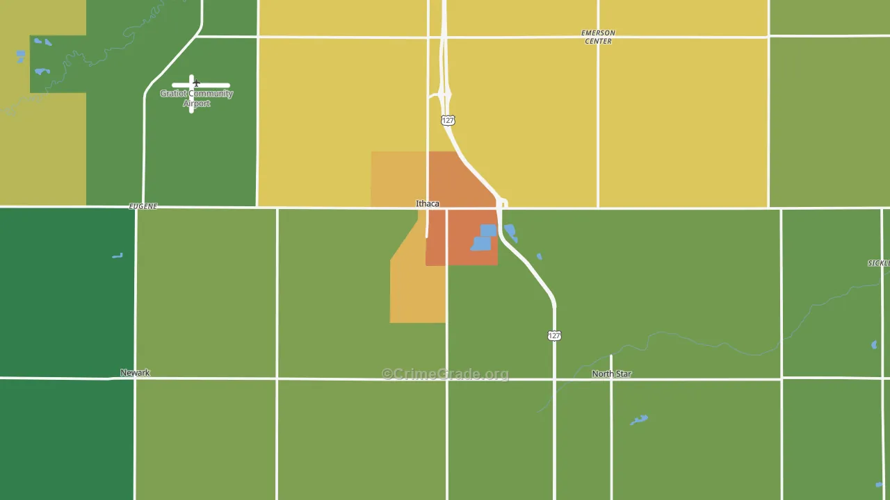 48847, MI Map of Theft Rates