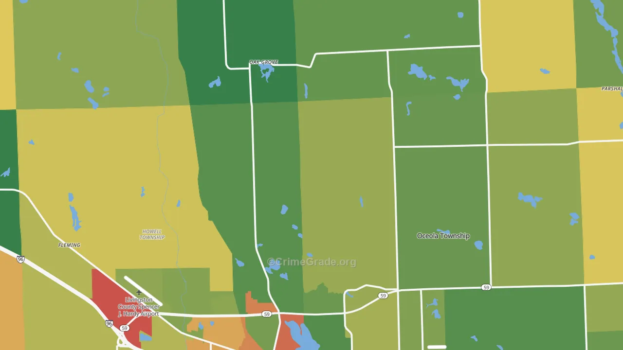 48855, MI Map of Theft Rates