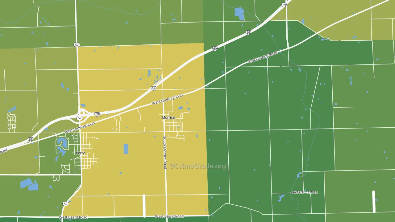 48857, MI Map of Theft Rates
