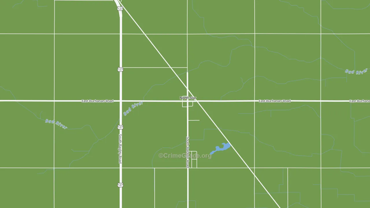 48862, MI Map of Theft Rates